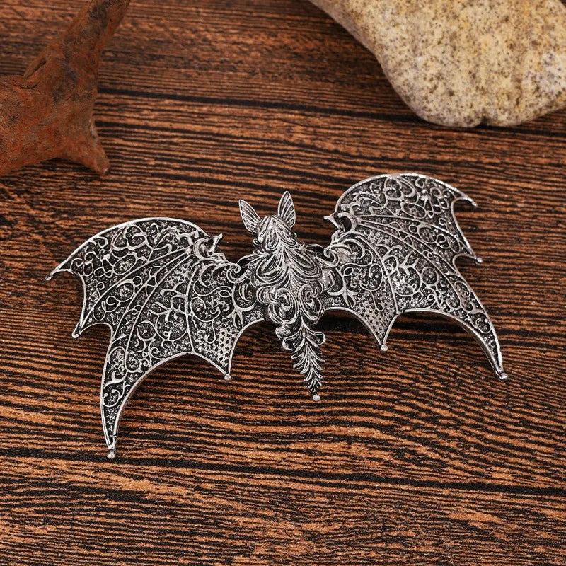 Gothic Bat Hair Clip