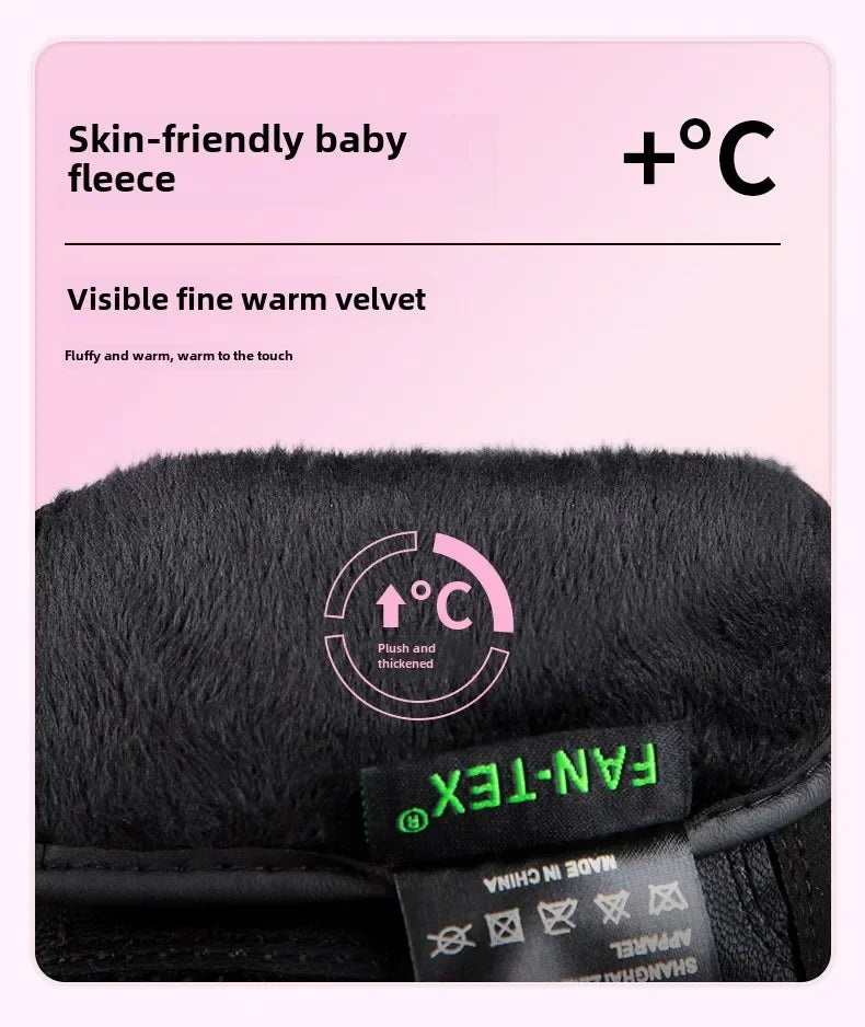 ThermoShield Carbon Fiber Motorbike Gloves