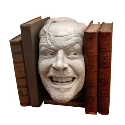 Sculpture Of The Shining Bookend Library