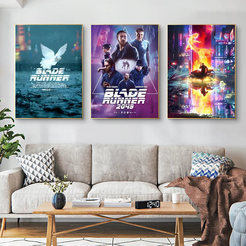 Blade Runner 2049 Poster Self-adhesive Art Waterproof