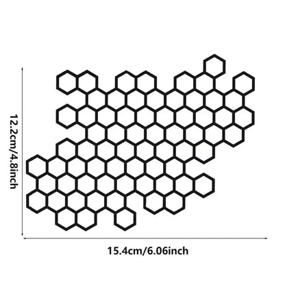 Honeycomb Helmet Decals - Waterproof Motocross Stickers