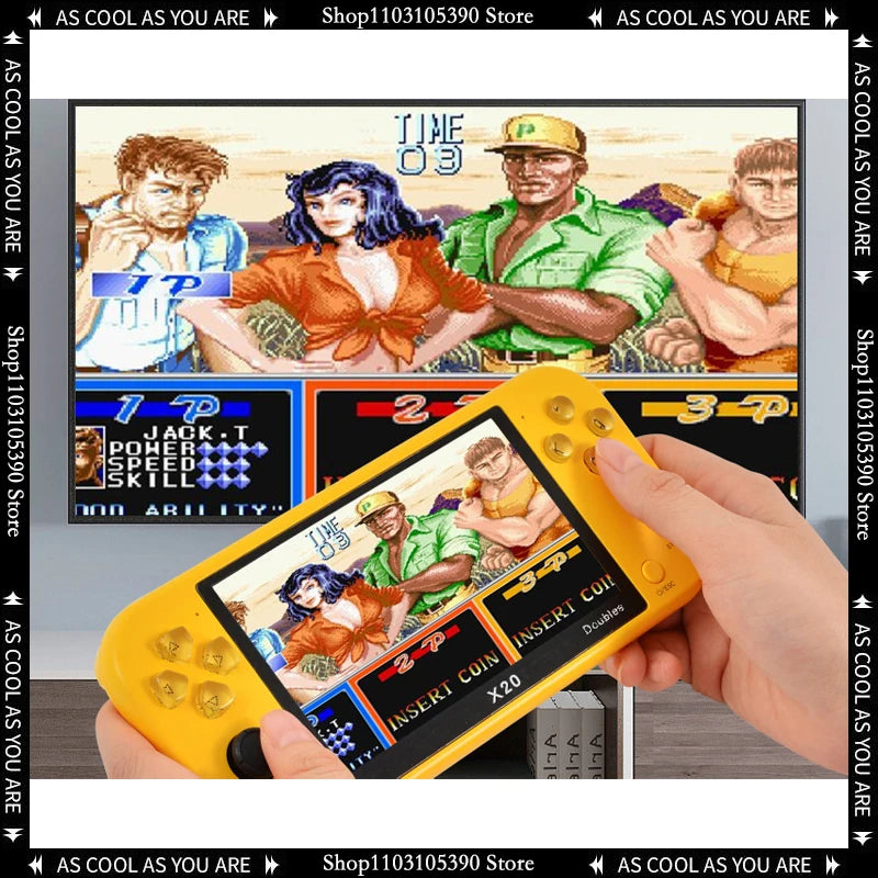 Built-in 10,000 Game Handheld Retro Gamepad