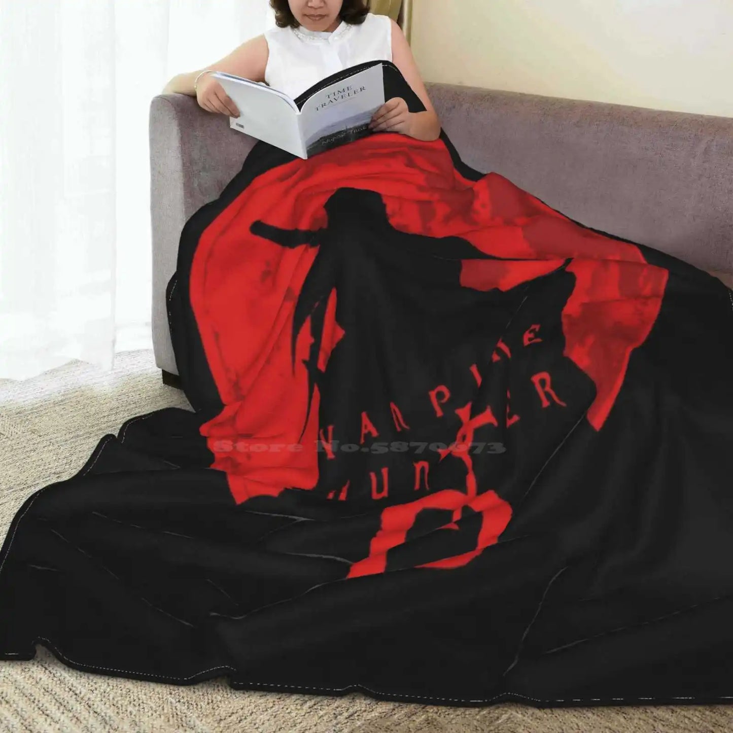 Lord Vampire Hunter D Film Leisure Warm Flannel Blanket