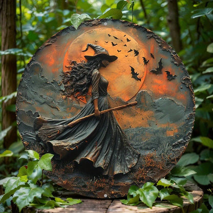 Aluminum Witchy Wall Art Décor Sign