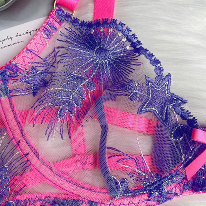 Pink Fancy Lingerie Floral Luxury