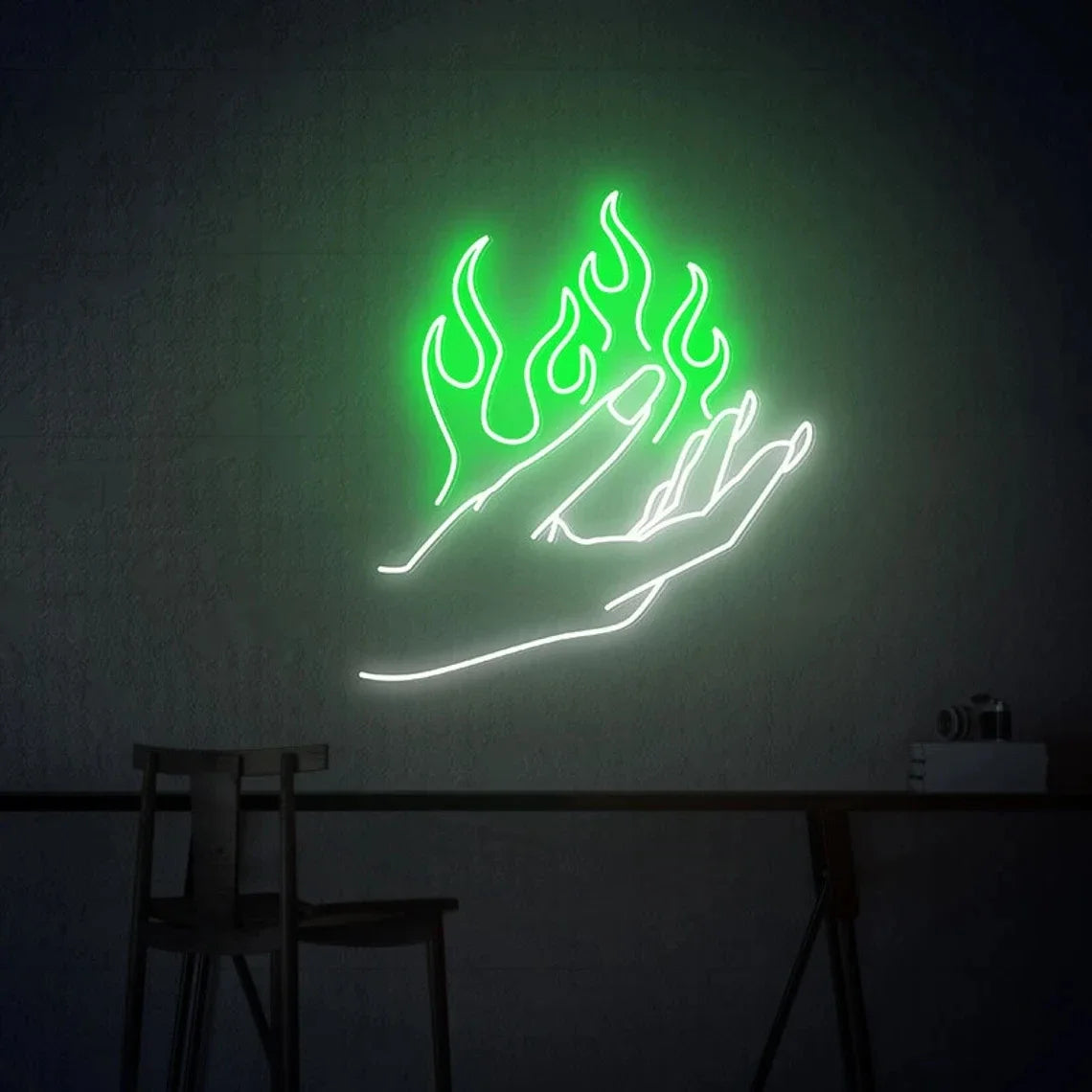 Customizable Neon Glow Sign Maker