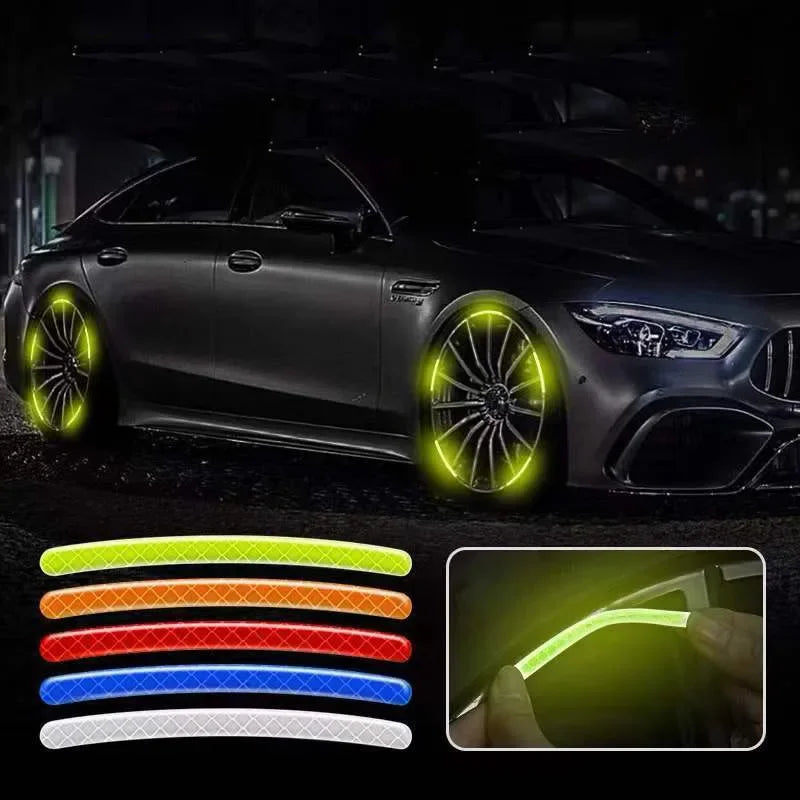 Luminous for Night Driving Car Wheel Sticker