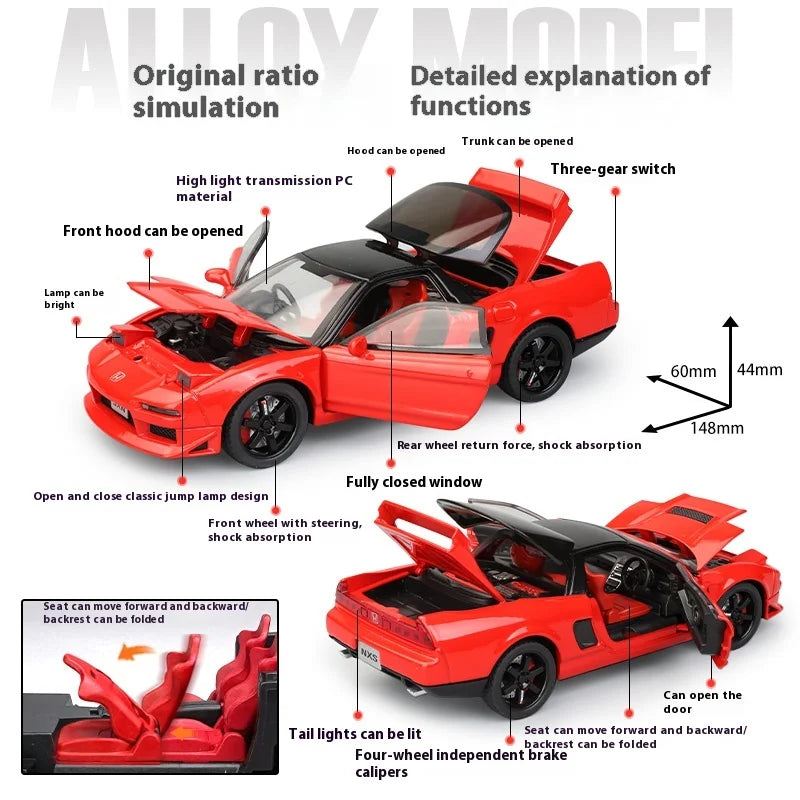 Honda Acura NSX NA1 — 1:32 Diecast Model Car