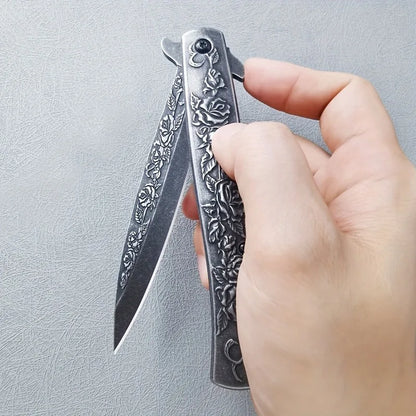 RoseCraft EDC Folding Knife - Versatile Companion