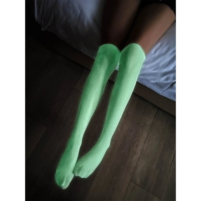 Women Glow in the Dark Jumpsuit Stockings