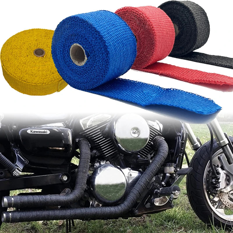 Fiberglass Thermal Wrap: 1.5M Exhaust Heat Shield