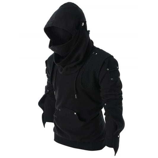 Streetwear Hoodies Men Gothic Fashion