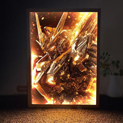 LED  Lamp Painting,anime Mobile Suit