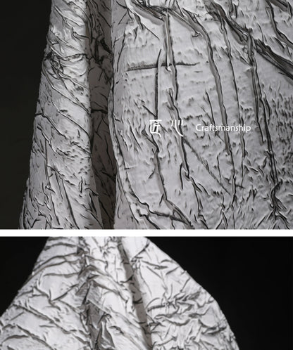Eco Jacquard Pleat Fabric for Fashion Creations