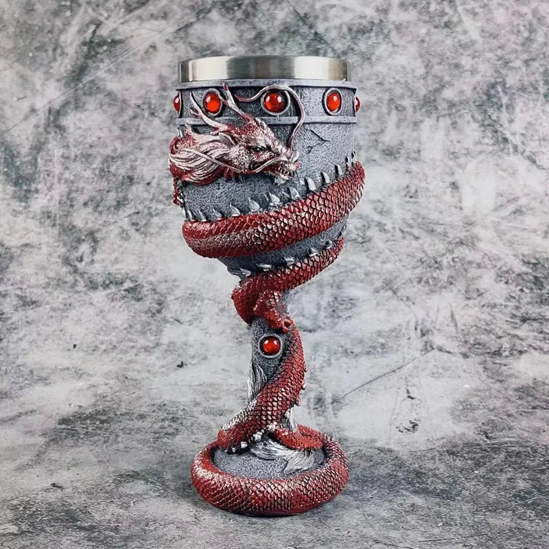 Creative Chinese Dragon Beer Mug Resin