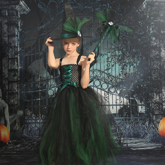 Halloween Children Witch Costume