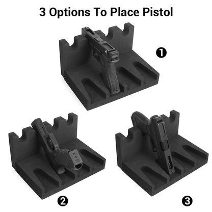 Storage Handgun Stand Organizer Hunting Accessories