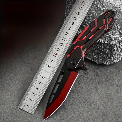 SurvivorPro: Dual-Color Portable Folding Knife