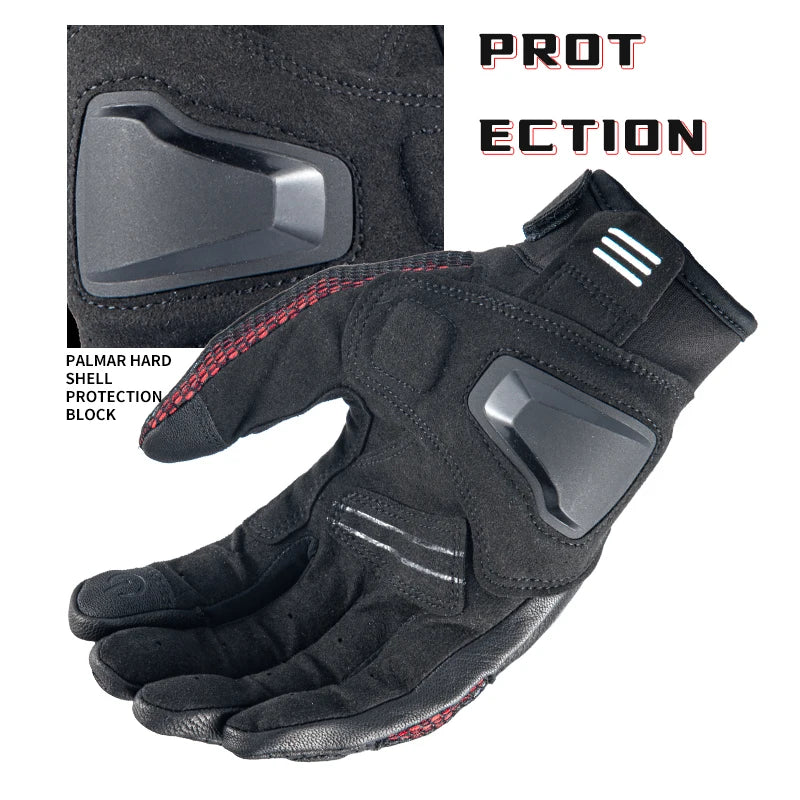 Star Field Knight Carbon Fiber Summer Bike Gloves