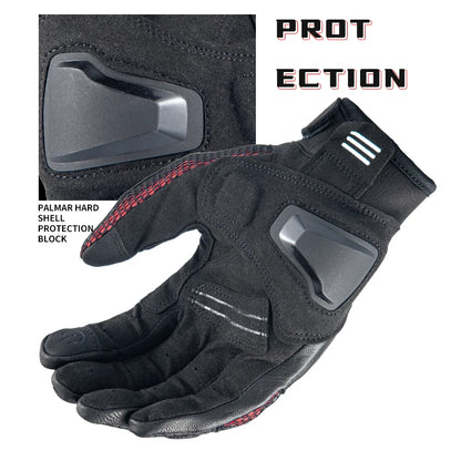 Star Field Knight Carbon Fiber Summer Bike Gloves