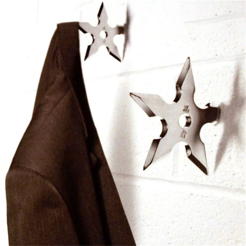 Ninja Star Coat Hook - Stylish Wall Organizer
