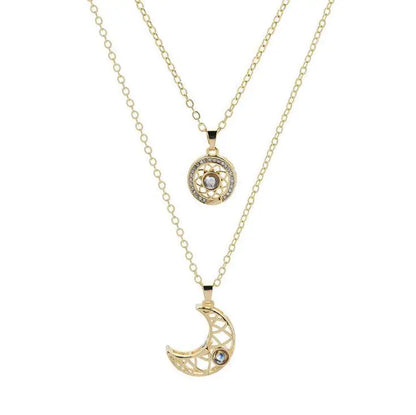 Name: Sun & Moon Lovers' Pendant Duo