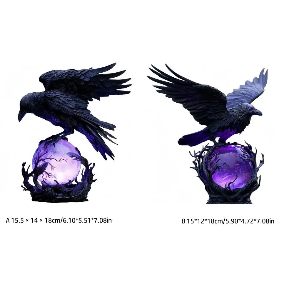 Raven's Moonlight LED Lamp