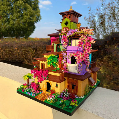 Creative Magic Castle Sakura House Building Blocks