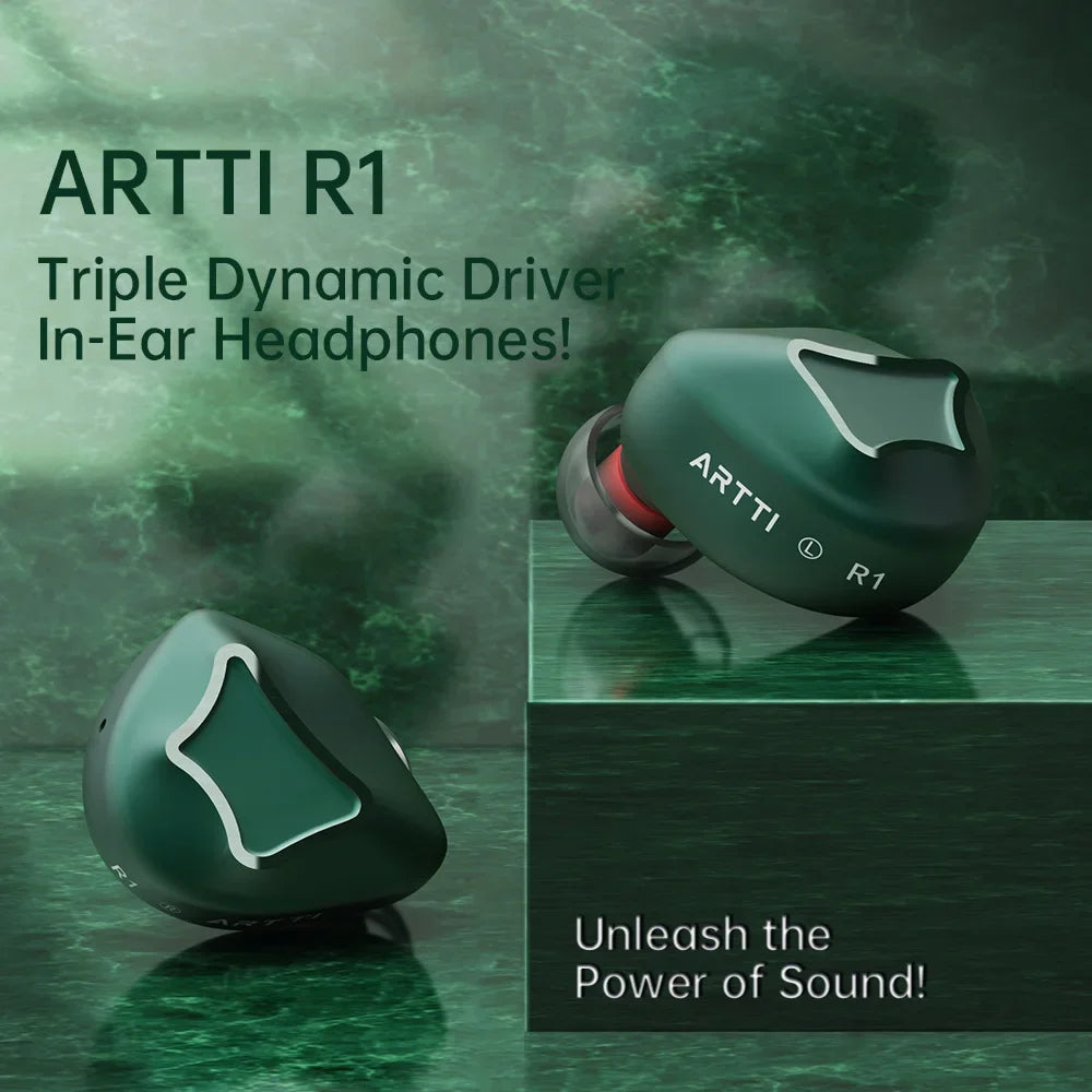 ARTTI R1 — Triple Dynamic Driver HiFi Earphones