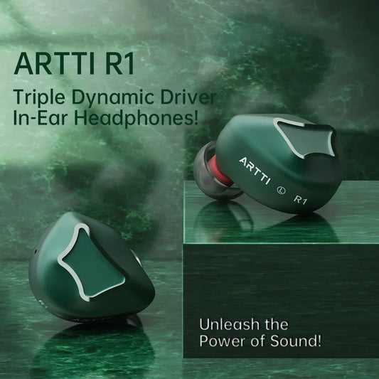 ARTTI R1 — Triple Dynamic Driver HiFi Earphones
