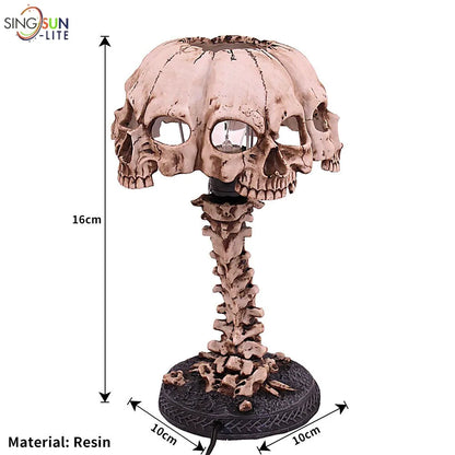 Creative Resin Skull Table Lamp