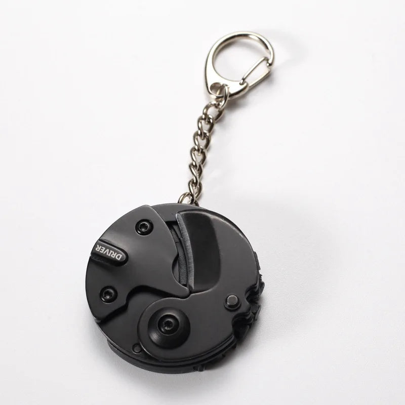 Pocket Multi-Tool Keychain for Outdoors & EDC