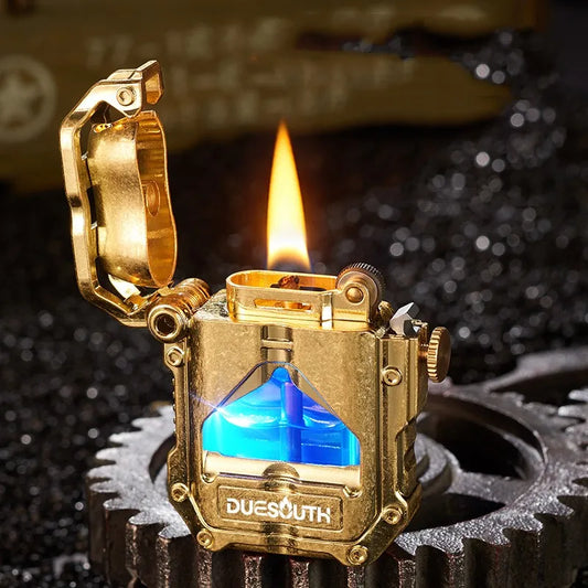 Cool Mech Grinding Wheel Kerosene Lighter