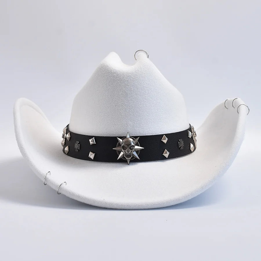 Roll Brim Cowboy Hat — 9 Colors