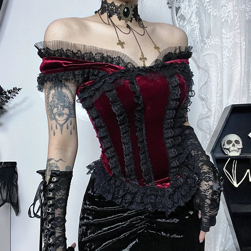 Name: Dark Tech Fairy Corset Top