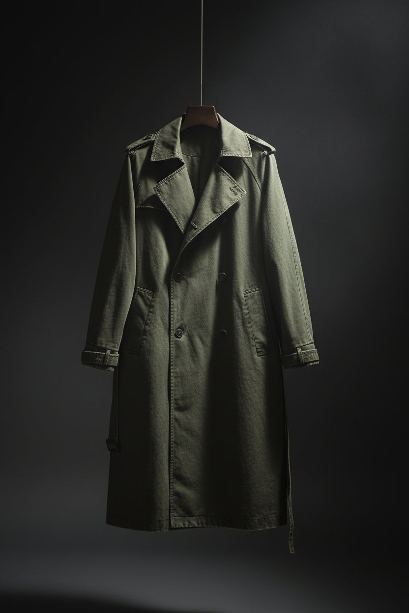 Karl Heisenberg Cosplay Costume — Resident Evil Village · Trench Coat Set
