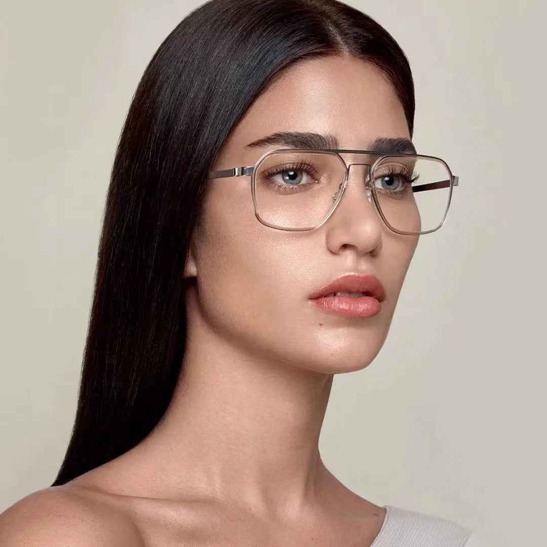 Denmark Brand Titanium Glasses Frame Men Women