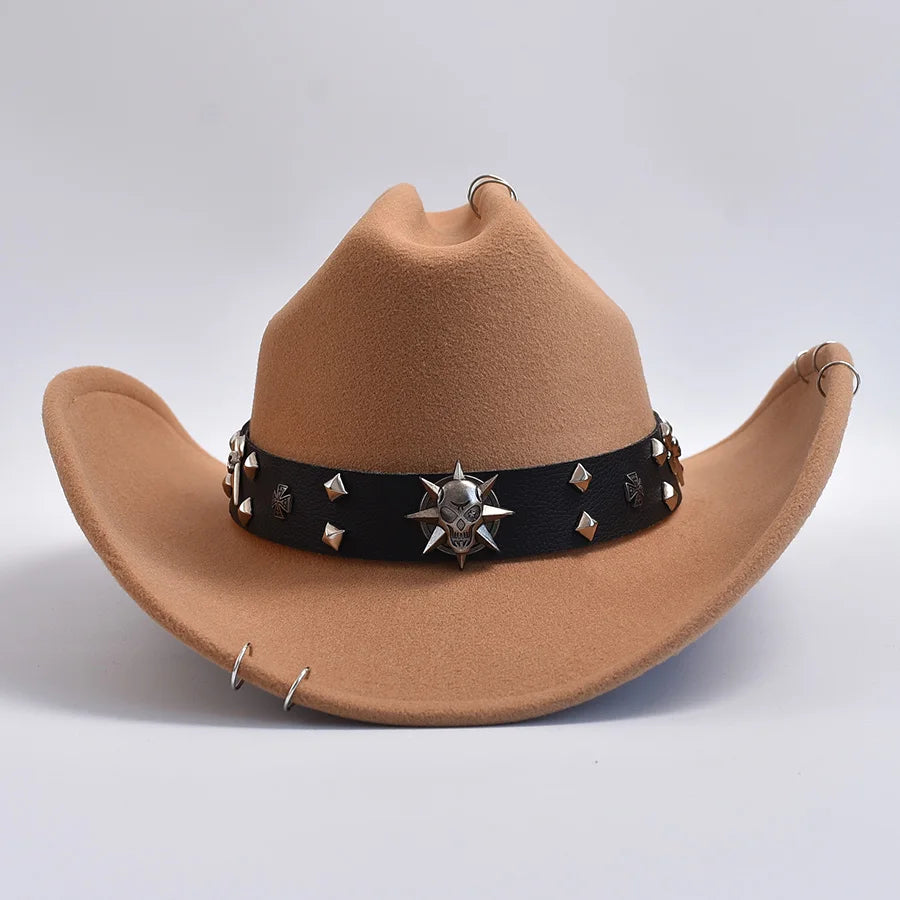 Roll Brim Cowboy Hat — 9 Colors
