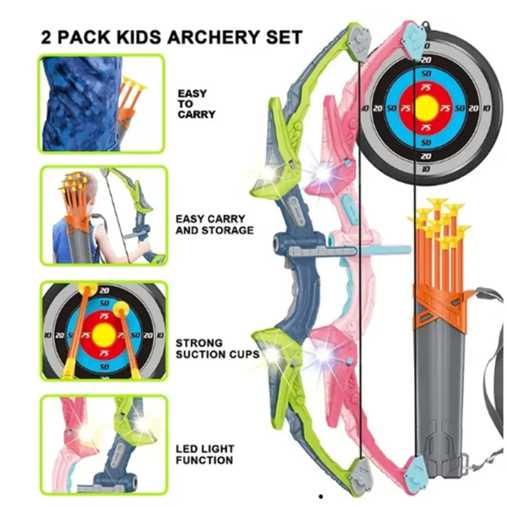 Bow And Arrow Toy Set For Children