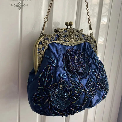 Lost in Vintage Evening Handbag