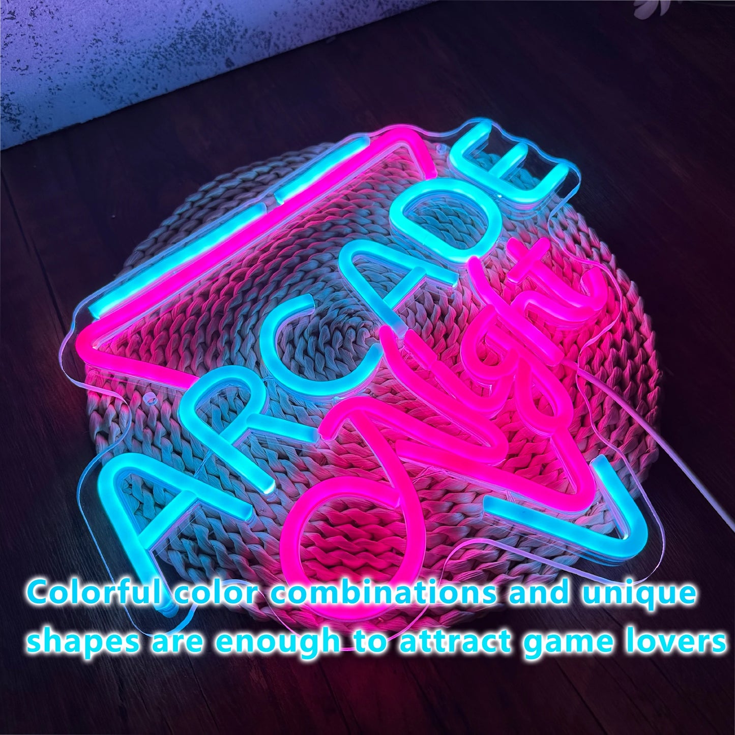 Arcade Night Custom Neon Sign Led Lights