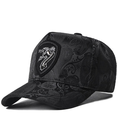 High top men's baseball cap