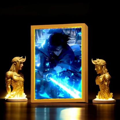 Anime LED Art Frame – Night Light Decor