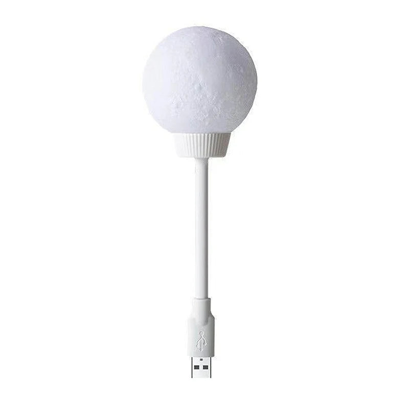 LunaGlow Voice-Controlled Night Light Lamp