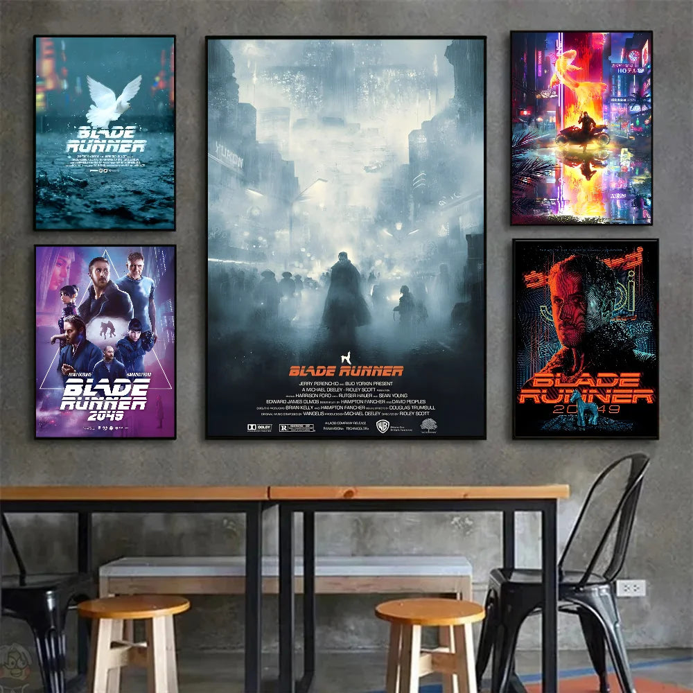 Blade Runner 2049 Poster Self-adhesive Art Waterproof