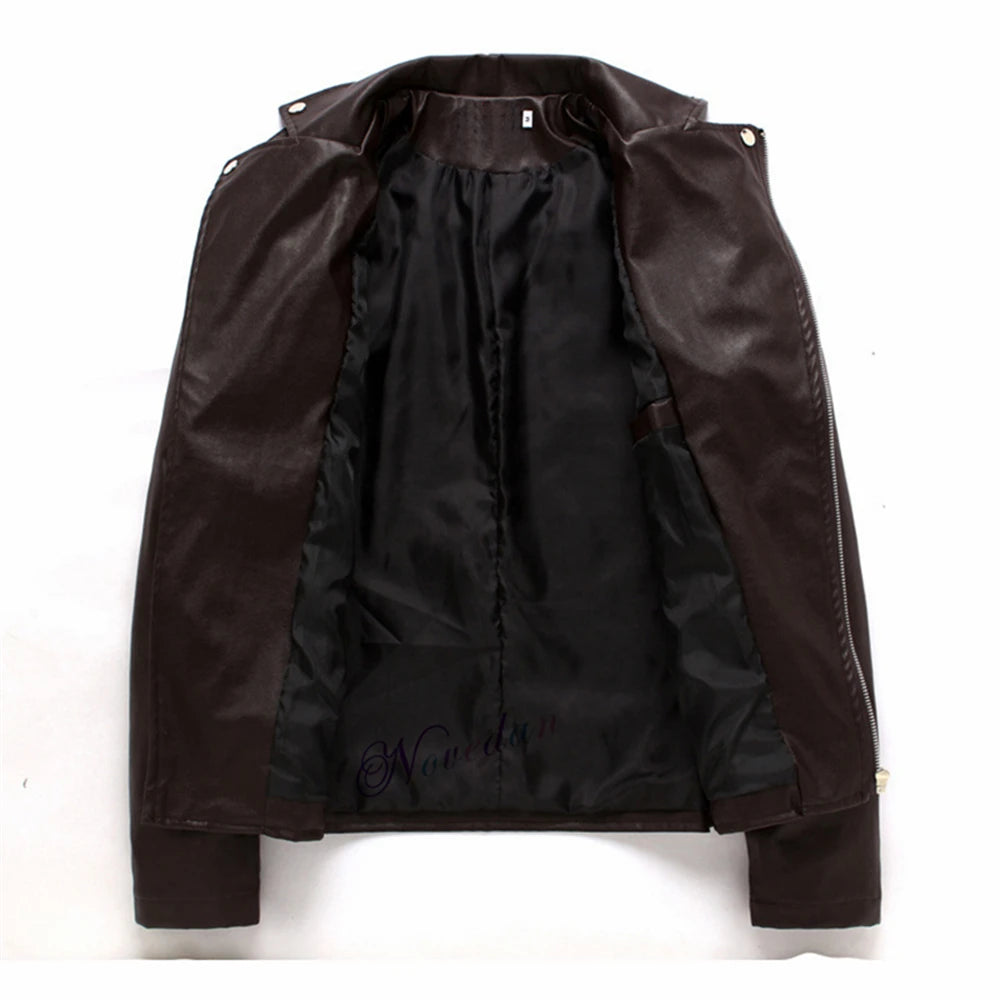 Negan's Edgy Leather Jacket for All Seasons