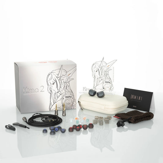 DUNU KIMA2 Raven Teal — DLC Dynamic Driver HiFi Earphones