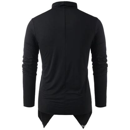 Chic Men’s Solid Cardigan: Casual Style Essential