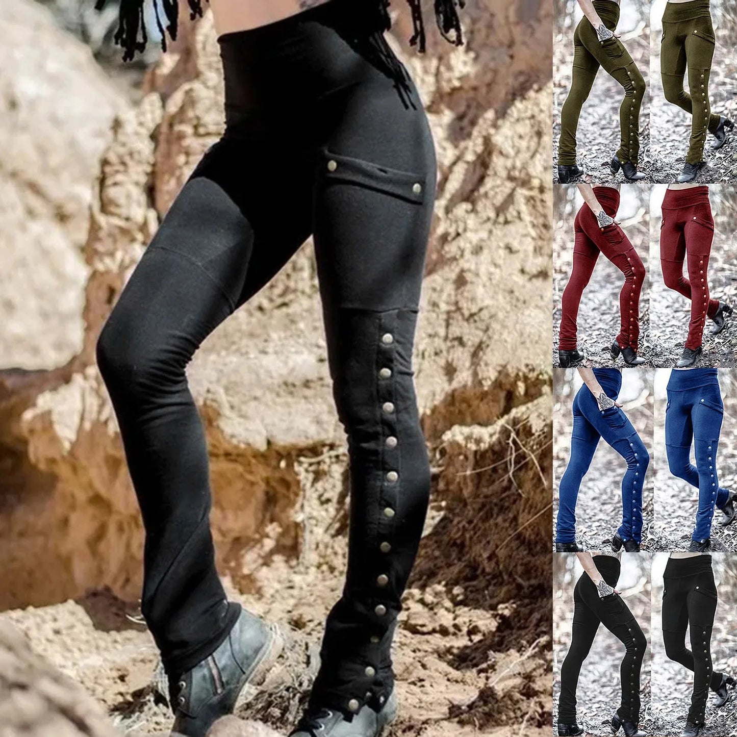 WarmFit Slim Leggings with Pockets for Women