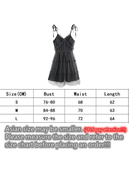 Glam Mesh Lace-Up Party Dress